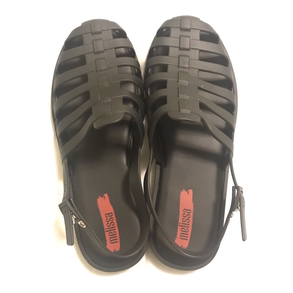 Melissa Jelly womens black size 9